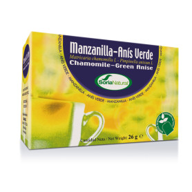Infusiones de Manzanilla con Anís Soria Natural