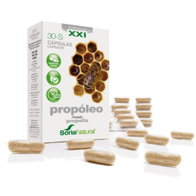 Propolis Formule XXI 30 Gélules Soria Naturel