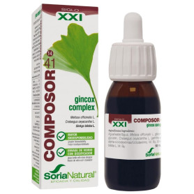 Composor 41 Ginkgox Complex Formule XXI 50Ml. Soria Naturel