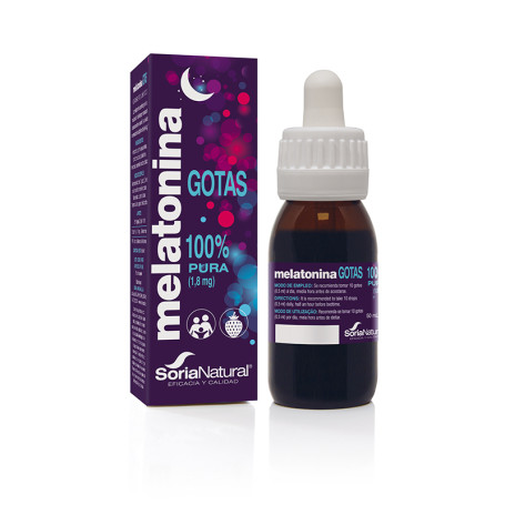 Mélatonine Gouttes 50 Ml Soria Natural