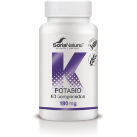 Potassium 1400 mg. X 60 Libération Prolongée Soria Naturel