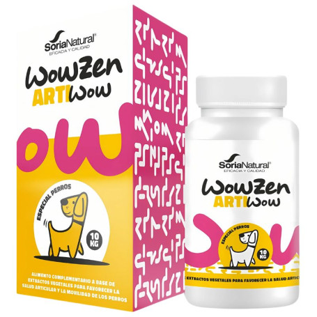 Artiwow Chiens 10Kg 60 Comprimés Soria Natural