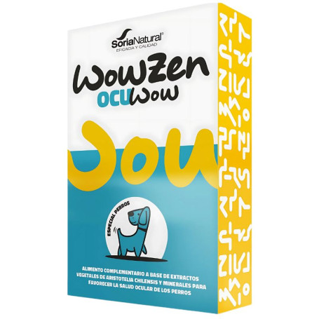 Ocuwow Chiens 36 Comprimés Soria Natural