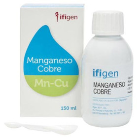 Oligo-éléments Manganèse / Cuivre 150Ml. Ifigen