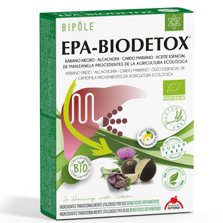 Bipole Epa Biodetox 20 Ampoules Intersa