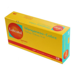 Labcatal 12 Manganèse-Cuivre 28 Ampoules