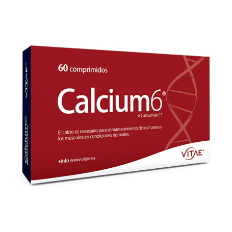 Calcium6 60 Comprimés Vitae