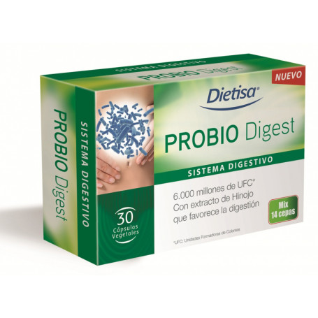Probiodigest 30 Gélules Dietisa