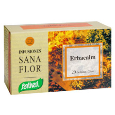 Sanaflor Infusion Erbacalm 20 Filtres Santiveri