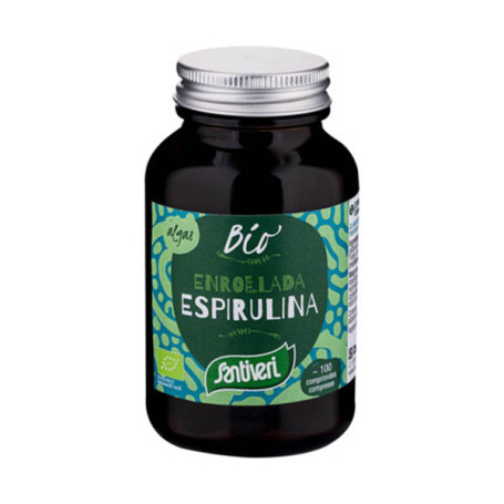 Algue Spiruline Bio 100 Comprimés Santiveri
