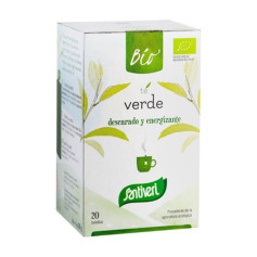 Sanaflor Thé Vert Bio 20 Filtres Santiveri