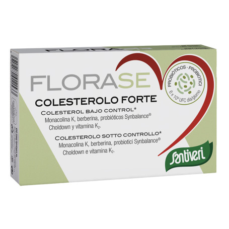 Florase Cholestérol Forte 40 Gélules Santiveri
