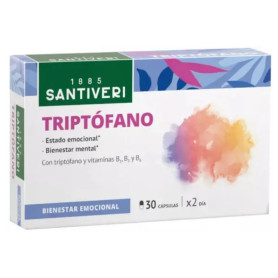 Tryptophane 30 Gélules Santiveri