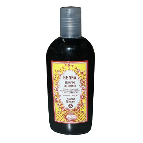 Shampooing au henné noir 250Ml. Radhe Shyam