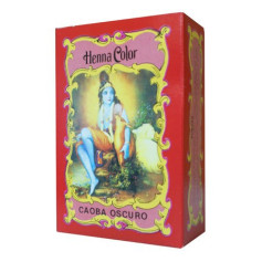 Poudre de henné Acajou foncé Radhe Shyam