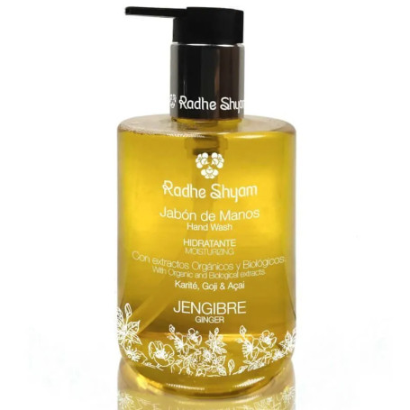 Savon Mains Hydratant Gingembre 300Ml Radhe Shyam