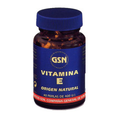 Vitamine E Naturelle 40 Perles GSN