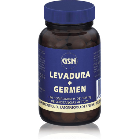 Levadura con Germen De Trigo 150 Comprimidos G.S.N.