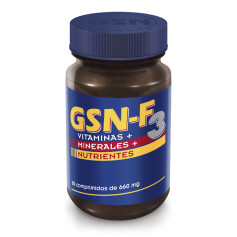 F-3 Multivitamínico 60 Comprimidos G.S.N.