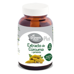 Extracto de Cúrcuma + Pimienta 60 Cápsulas El Granero