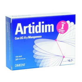 Artidim UC-II 490Mg. 30 Cápsulas Dimefar