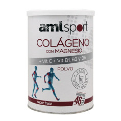 Collagène, magnésium et vitamine C AMLSport Fraise 350Gr. Ana Maria Lajusticia