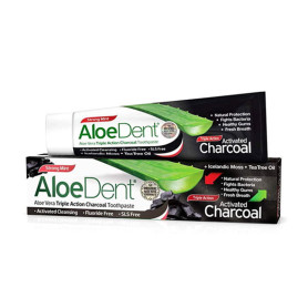 Dentifrice à l'Aloe Vera avec Charbon Actif 100Ml. Evicro