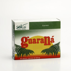 Guarana 60 capsules 500 mg. Sakai