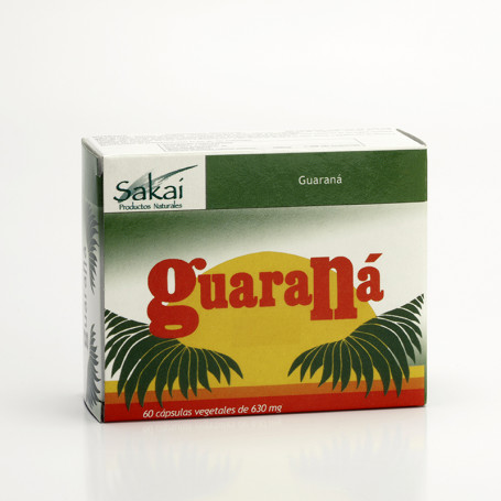 Guarana 60 capsules 500 mg. Sakai