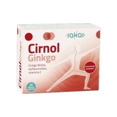 Cirnol Ginkgo 30 Gélules Sakai