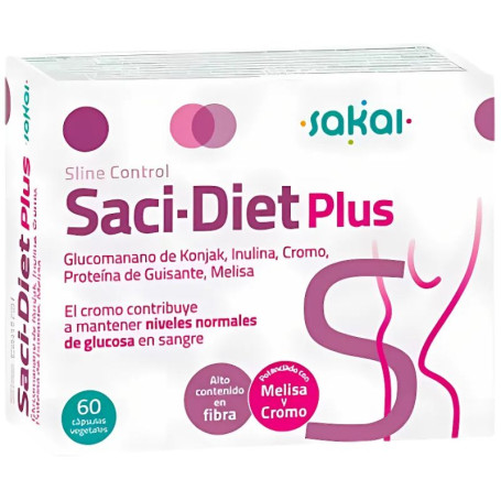 Sline Control Saci-Diet Plus 60 gélules végétales Sakai