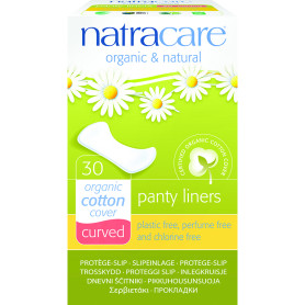Curved Protegeslip 30Uds. Natracare