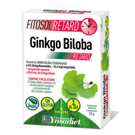 Ginkgo Biloba 30 Comprimés Ynsadiet