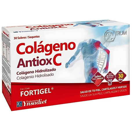 Collagène Antiox Fortigel 30 Enveloppes Ynsadiet