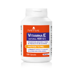 Vitamine E Naturelle 400Ui 120 Gélules Natysal