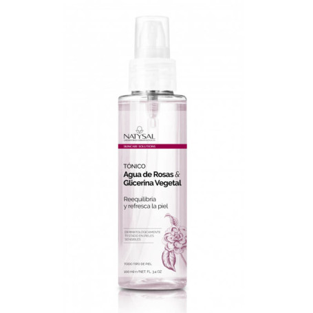 Eau de Rose et Glycérine 100Ml. Natysal