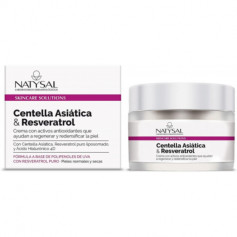 Crème Visage Centella Asiatica et Resvératrol 50Ml Natysal