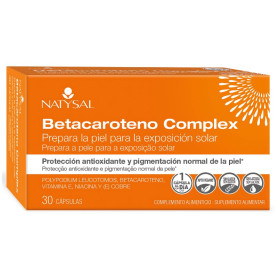 Betacaroteno Complex 30 Gélules Natysal