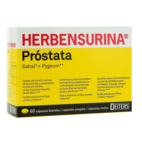 Herbensurina Próstata 60 Cápsulas Deiters
