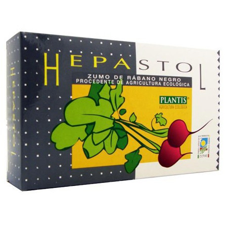 Jus de Radis Noir Hepastol 20 Ampoules Plantis