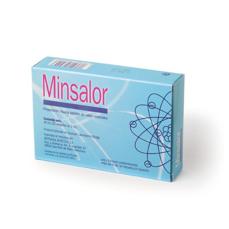 Minsalor 20 Ampollas Artesanía Agrícola