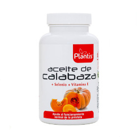 Aceite De Calabaza con Selenio 180 Cápsulas Plantis