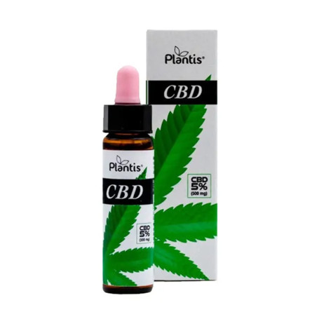 Huile de chanvre CBD 10% 1 000 mg. 10Ml. Plantis