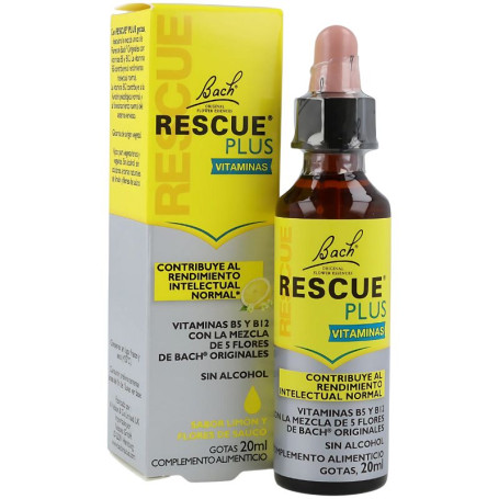 Gouttes Rescue Plus 20 ml Bach