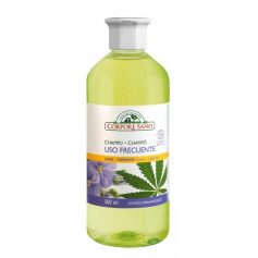 Shampooing Usage Fréquent (Lin-Chanvre) 500Ml. <span class='notranslate' data-dgexclude>Corpore San o</span>