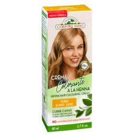 Crème de Couleur de Cheveux Blonds 80Ml. corps sain