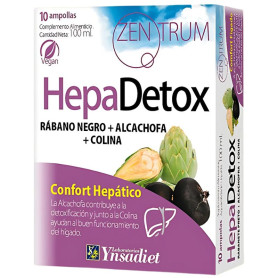 Hepadetox 10 ampoules Ynsadiet