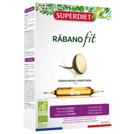 Rabanofit Bio 20 Ampoules Superdiet