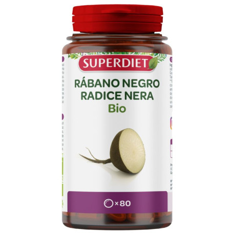 Radis noir bio 80 comprimés Superdiet