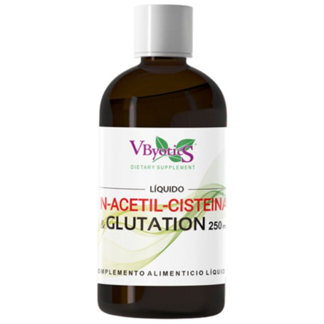 N-acétyl-cystéine + glutathion 250 ml Vbyotics